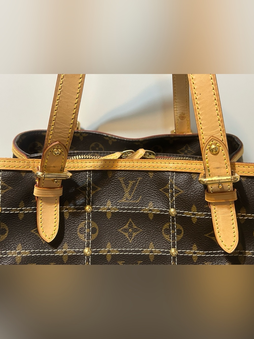 LOUIS VUITTON RIVETING BAG EUC - Picture 17 of 17